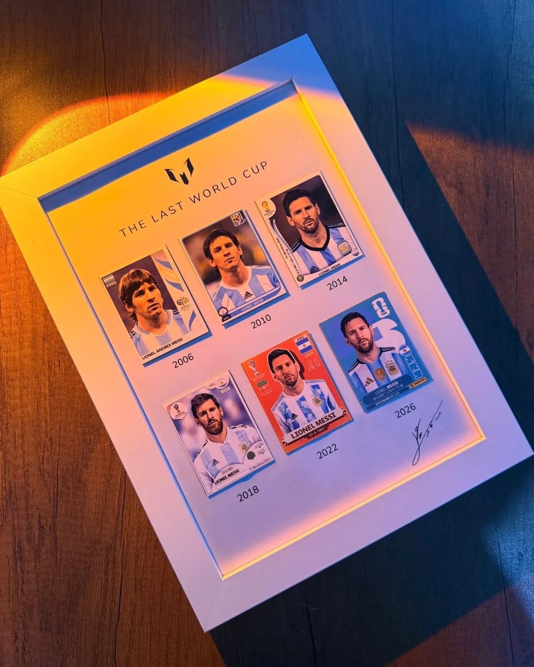Cuadro La última copa Messi - CR7