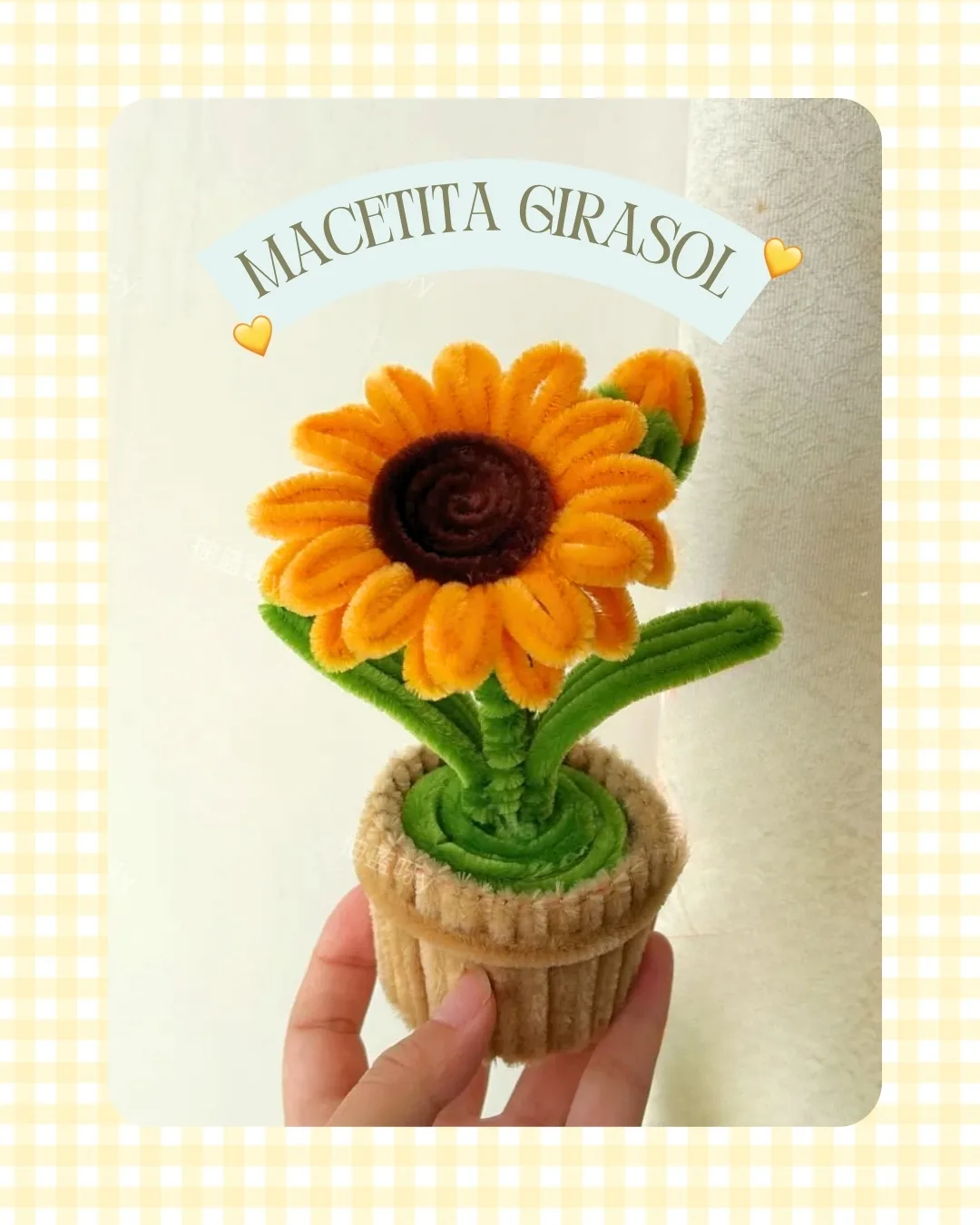 Macetita Girasol