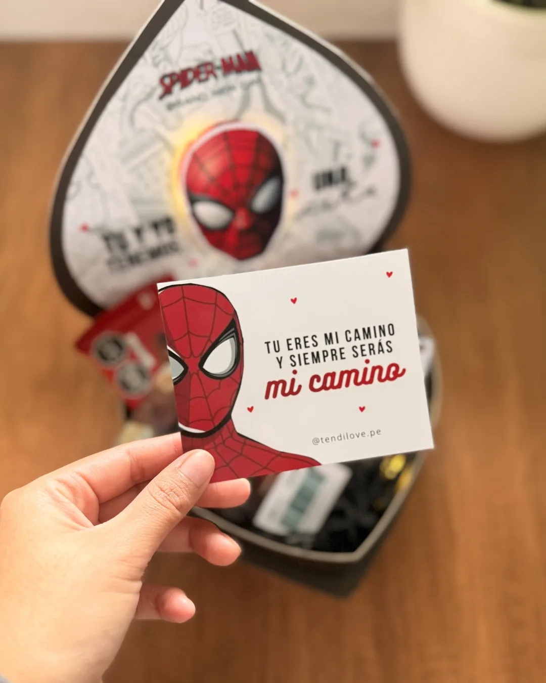 Pack invitación Spider Man — vista 2
