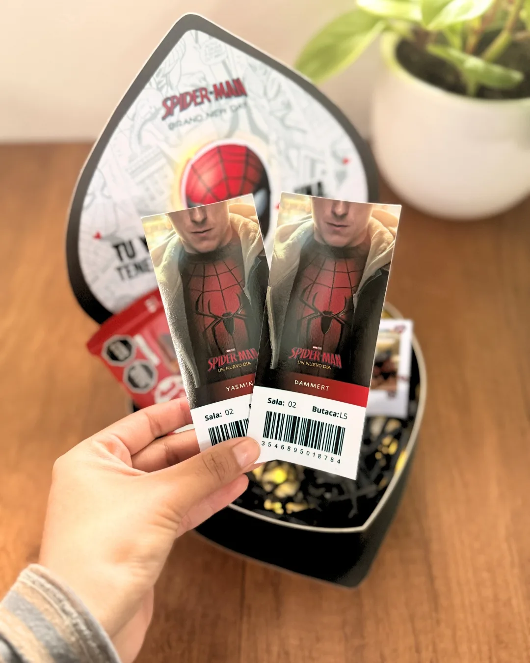 Pack invitación Spider Man — vista 3