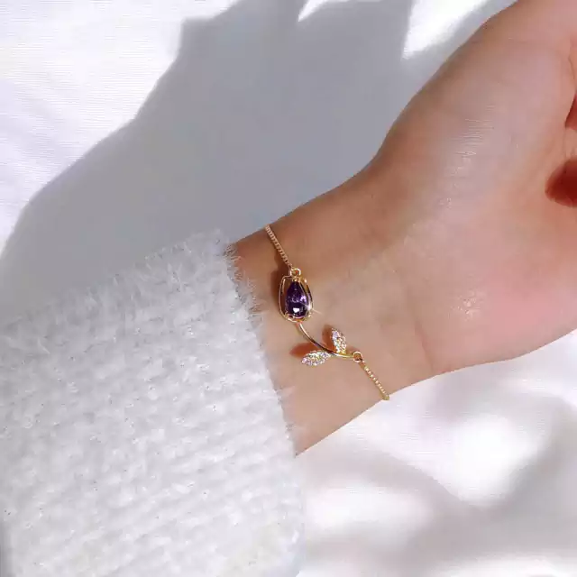 Pulsera Tulipán (ajustable)