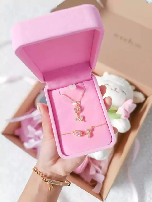 Set Cute · Pulsera + Collar